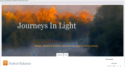 Desktop Screenshot of journeysinlightphotoblog.net